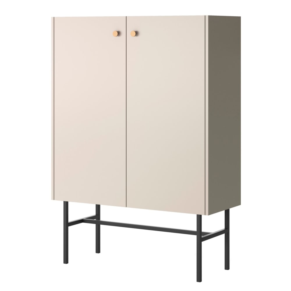 wohnli-moebel-suche-Highboard-2-tuerig-greige-93-cm Wohnli Möbelsuche - Highboard 2-türig