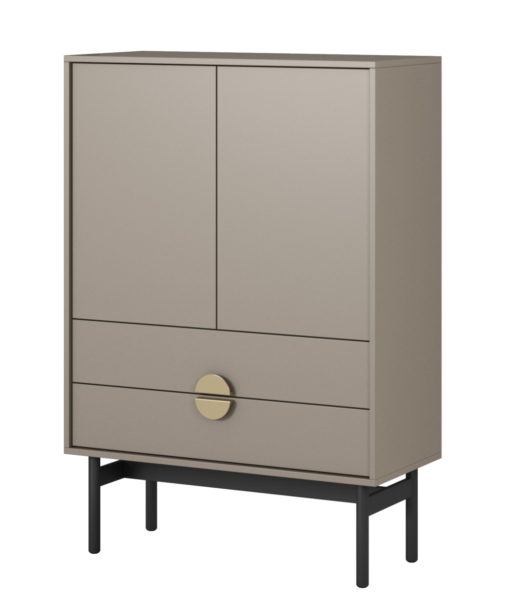 wohnli-moebel-suche-Highboard-2-tuerig-mit-2-Schubladen-steingrau Wohnli Möbelsuche - Highboard 2-türig mit 2 Schubladen