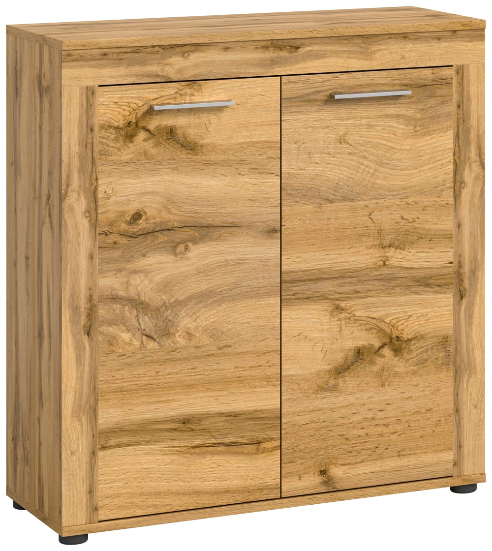 wohnli-moebel-suche-Highboard-aus-Spanplatte-80x88x35-cm-Wotan-Eiche Wohnli Möbelsuche - Highboard aus Spanplatte