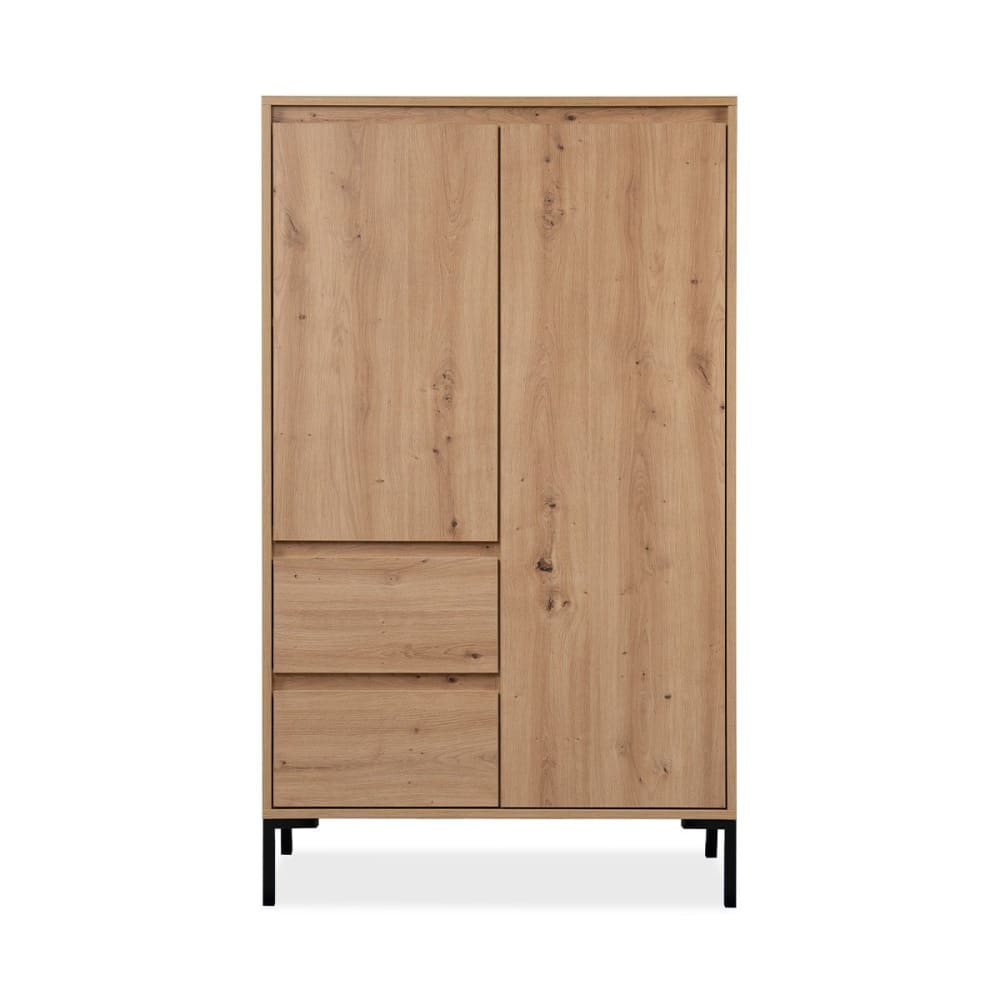 wohnli-moebel-suche-Highboard-mit-2-Tueren-2-Schubladen-H139-cm-Dekor-Heller-Holz Wohnli Möbelsuche - Highboard