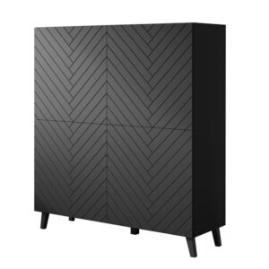 Wohnli Möbelsuche - Highboard mit 3D-Muster aus MDF