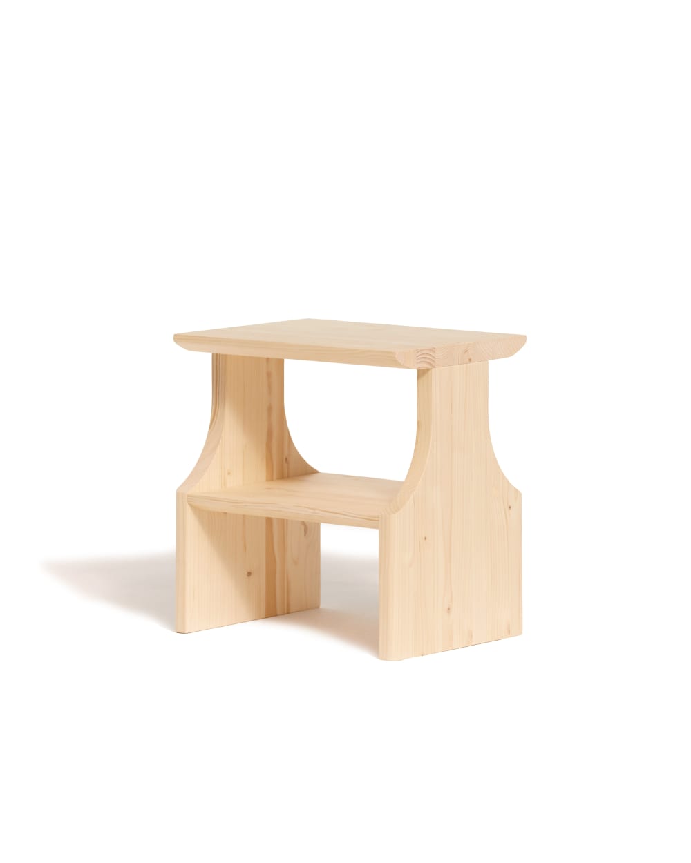Wohnli Möbelsuche - Hocker aus Massivholz in Beige