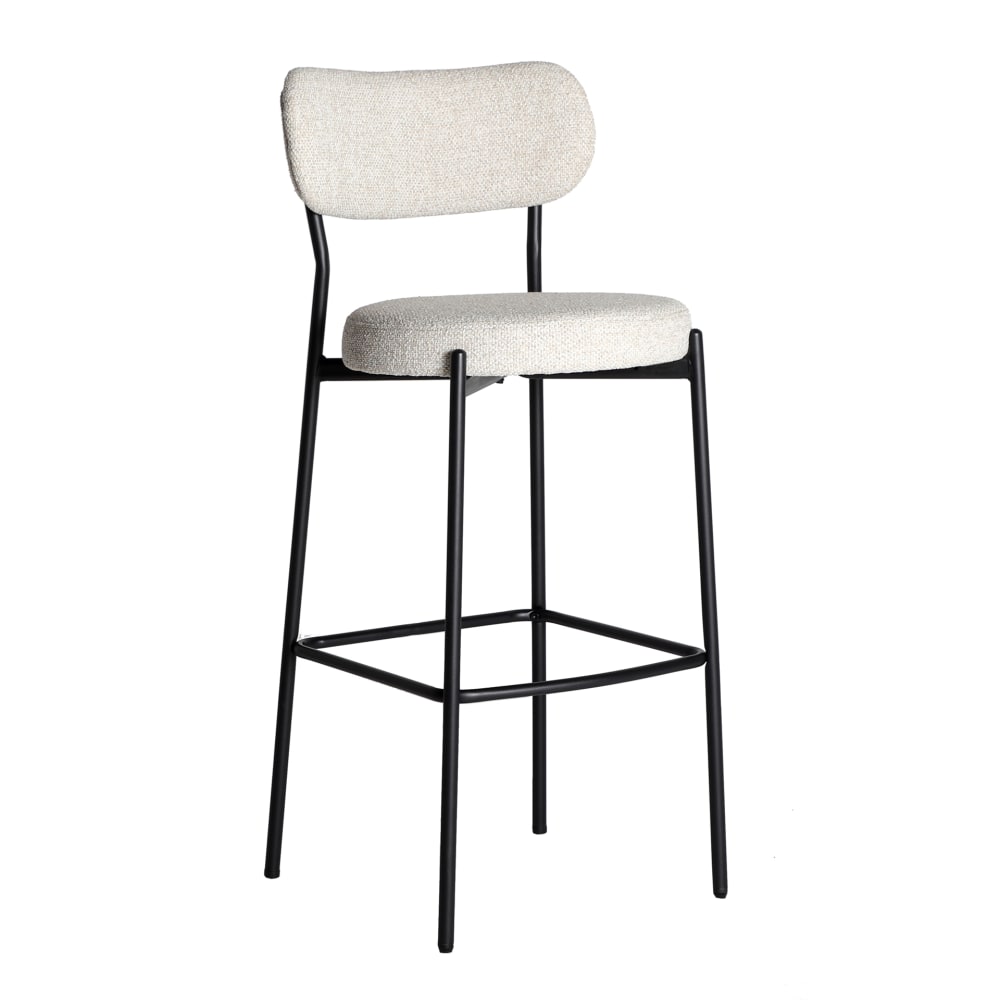 wohnli-moebel-suche-Hocker-aus-Polyester-in-off-white-Farbe-48x53x106cm Wohnli Möbelsuche - Hocker aus Polyester in off-white Farbe 48x53x106cm