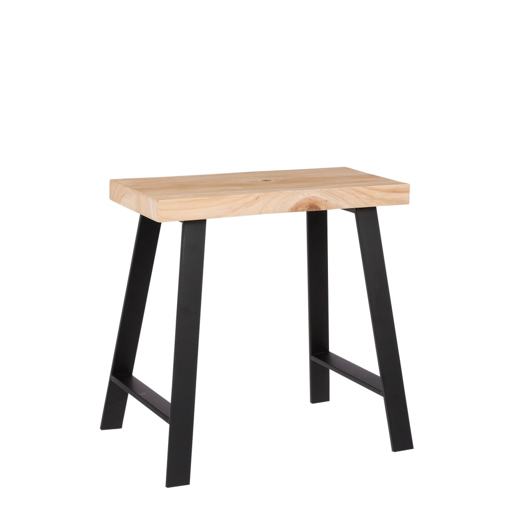 Wohnli Möbelsuche - Hocker aus hellgrünem Tannenholz L46