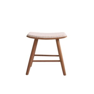 wohnli-moebel-suche-Hocker-aus-massivem-Teakholz-Sitzflaeche-aus-Boucle-45-cm Wohnli Möbelsuche - Hocker aus massivem Teakholz Sitzfläche aus Bouclé 45 cm