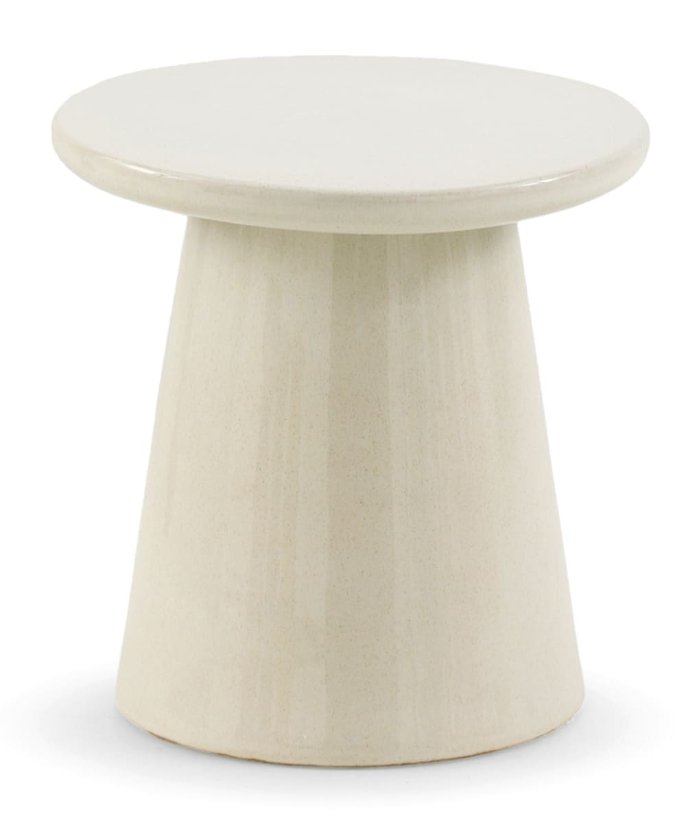 Wohnli Möbelsuche - Hocker/Beistelltisch aus Keramik