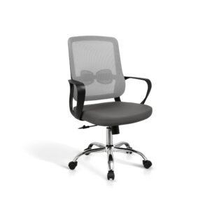 Wohnli Möbelsuche - Höhenverstellbarer Schreibtischstuhl Grau 110x60x61 cm