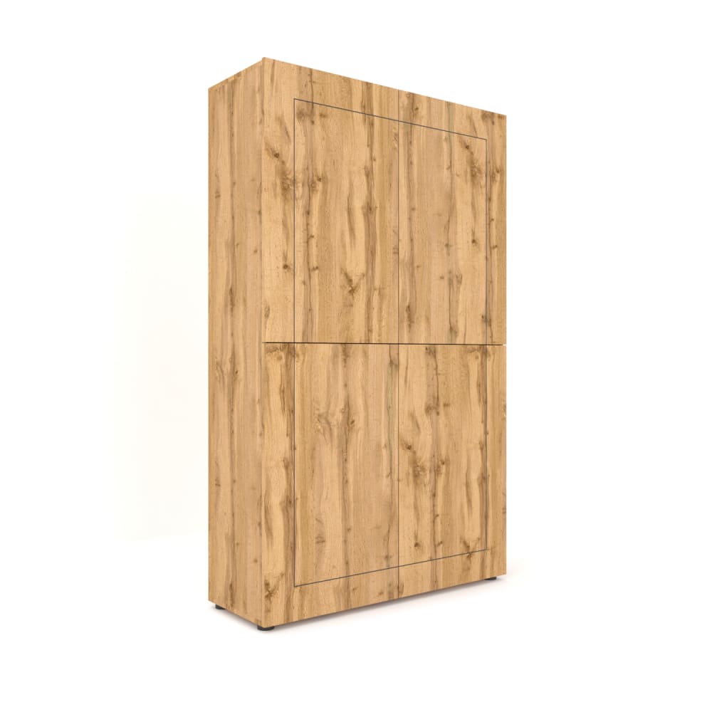 wohnli-moebel-suche-Hohe-Kommode-4-tuerig-100x35x165cm-in-Holzoptik-Eiche-Natur Wohnli Möbelsuche - Hohe Kommode 4-türig 100x35x165cm in Holzoptik Eiche Natur