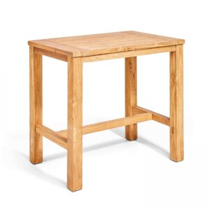 Wohnli Möbelsuche - Hoher Tisch aus recyceltem massivem Teakholz