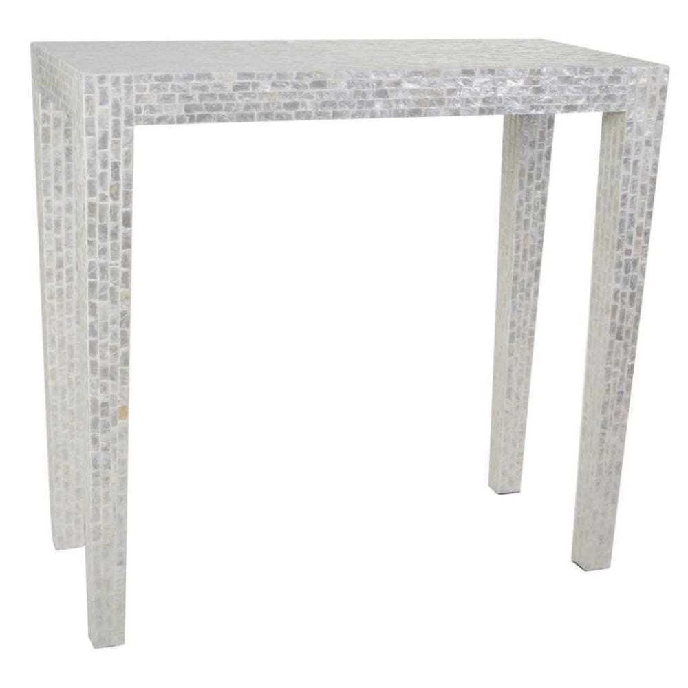 wohnli-moebel-suche-Holz-Konsole-Capiz-Finish-81x36x76-grau Wohnli Möbelsuche - Holz-Konsole