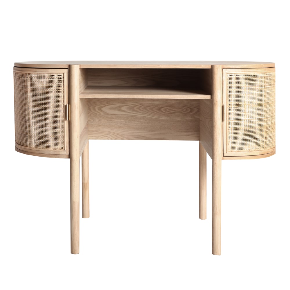 wohnli-moebel-suche-Holzschreibtisch-in-brauner-Farbe-120x61x80cm Wohnli Möbelsuche - Holzschreibtisch in brauner Farbe 120x61x80cm