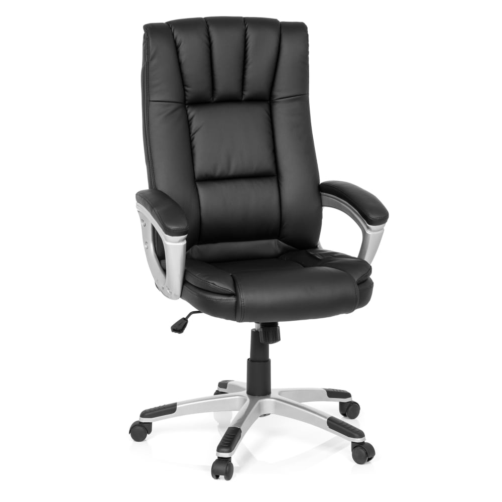 wohnli-moebel-suche-Home-Office-Buerostuhl-aus-Kunstleder-Schwarz Wohnli Möbelsuche - Home Office Bürostuhl aus Kunstleder