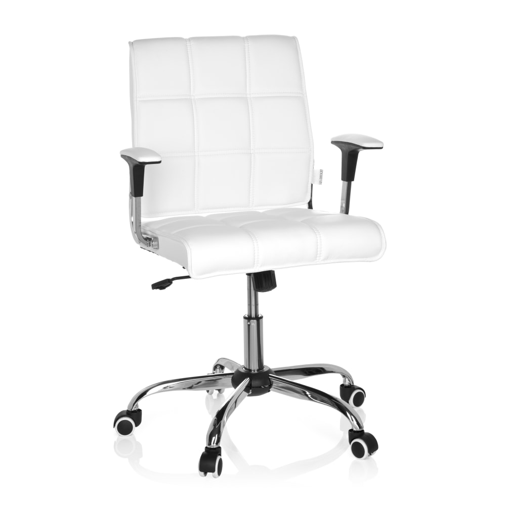 wohnli-moebel-suche-Home-Office-Buerostuhl-aus-Kunstleder-Weiss Wohnli Möbelsuche - Home Office Bürostuhl aus Kunstleder