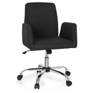 wohnli-moebel-suche-Home-Office-Buerostuhl-aus-Stoff-Schwarz Wohnli Möbelsuche - Home Office Bürostuhl aus Stoff