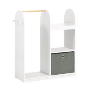 wohnli-moebel-suche-Kindergarderobe-mit-3-Haken-Kinderzimmer-Holz-Vliesstoff-Weiss Wohnli Möbelsuche - Kindergarderobe mit 3 Haken Kinderzimmer Holz Vliesstoff Weiß