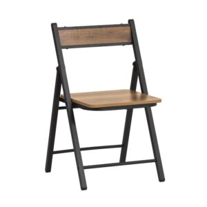 wohnli-moebel-suche-Klappstuhl-aus-Holz-und-Metall-Vintagebraun-schwarz Wohnli Möbelsuche - Klappstuhl aus Holz und Metall Vintagebraun-schwarz