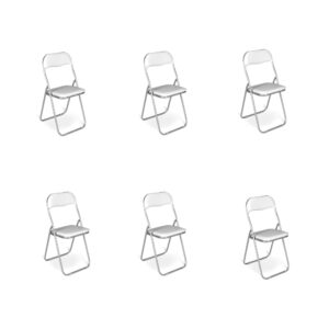 Wohnli Möbelsuche - Klappstuhl aus weißem Eisen