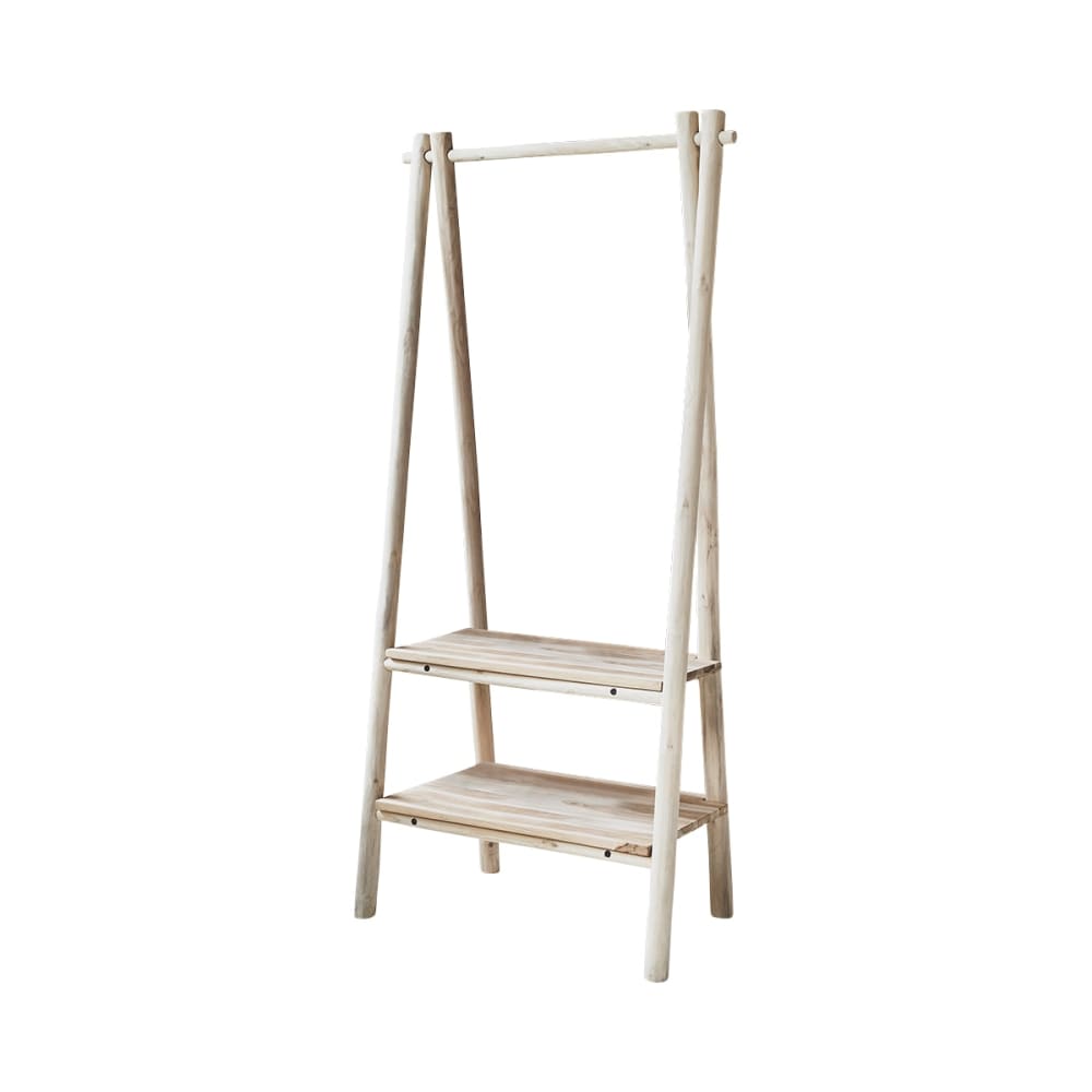 Wohnli Möbelsuche - Kleiderablage aus massivem Teakholz