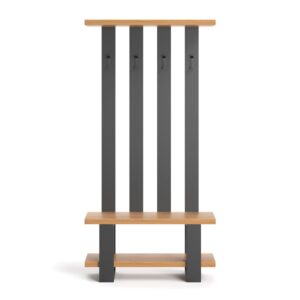 Wohnli Möbelsuche - Kleiderhaken aus massivem Eichenholz 70 cm