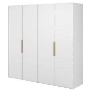 Wohnli Möbelsuche - Kleiderschrank 4T mit 2 Stangen