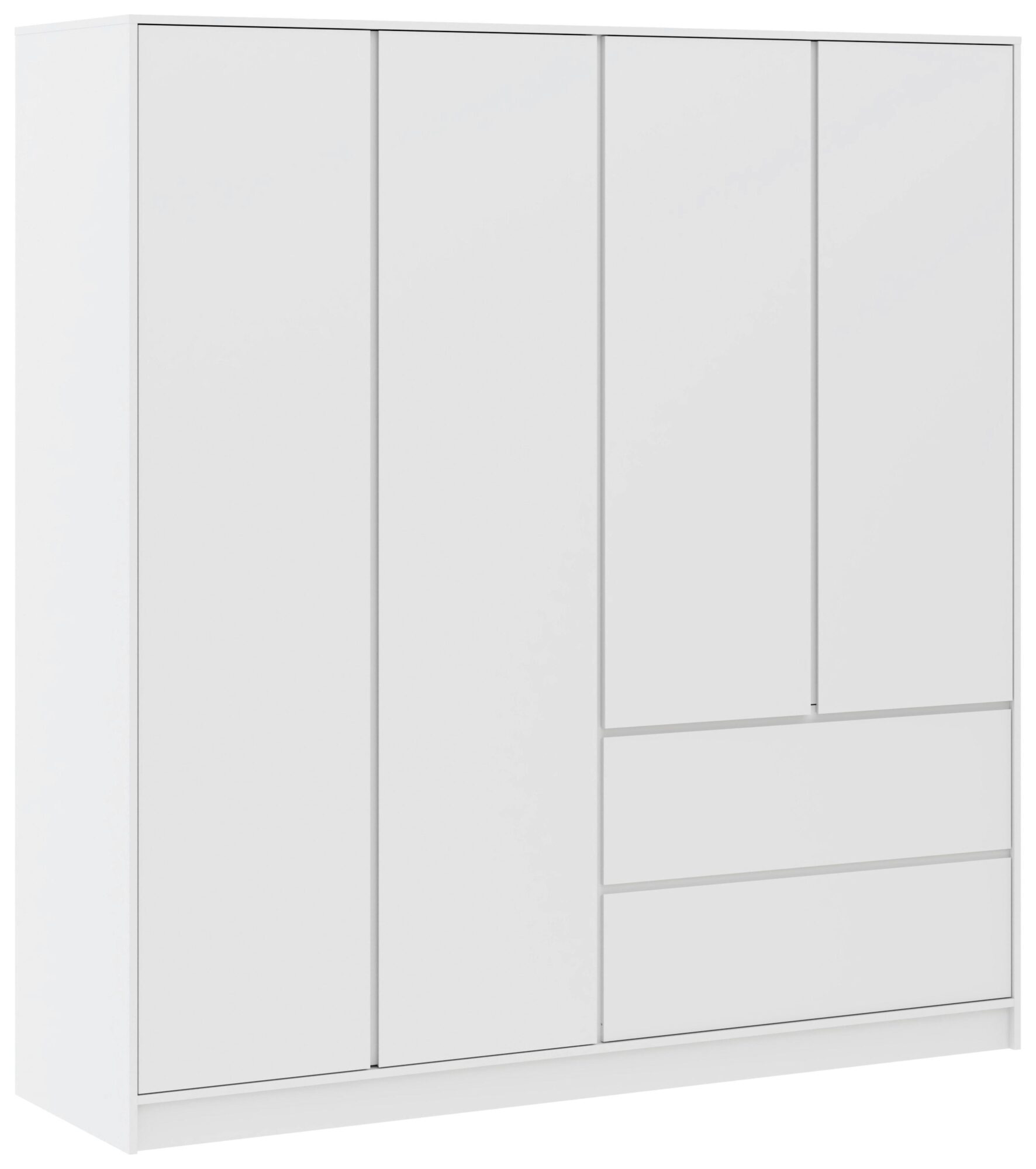 wohnli-moebel-suche-Kleiderschrank-Basit-Weiss Wohnli Möbelsuche - Kleiderschrank Basit Weiß
