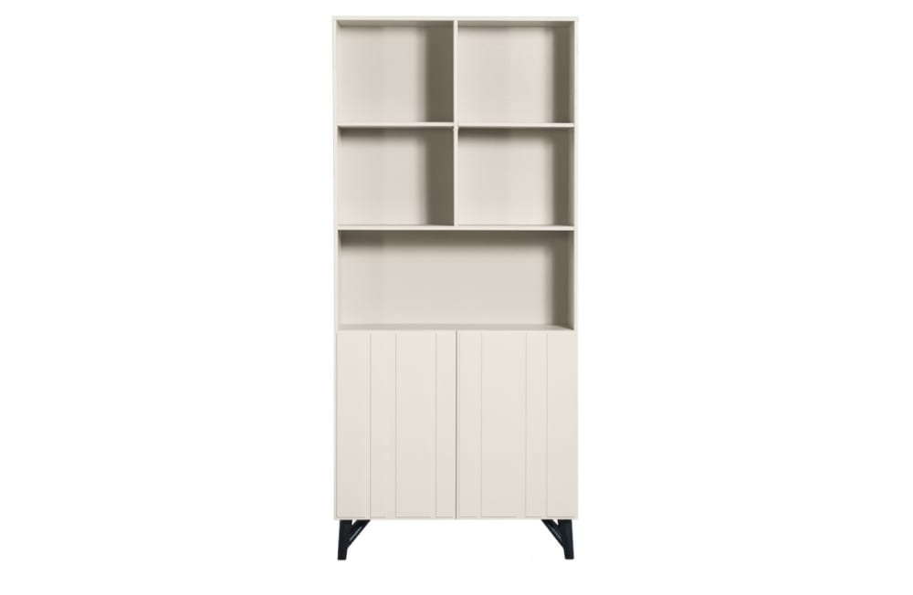 Wohnli Möbelsuche - Kleiderschrank aus Kiefernholz in Nebelweiß