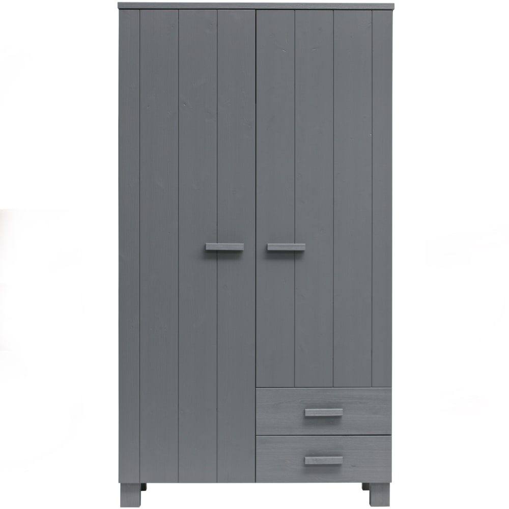 Wohnli Möbelsuche - Kleiderschrank mit 2 Türen aus Kiefer