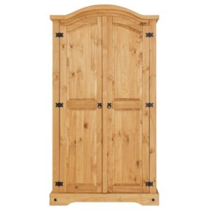 wohnli-moebel-suche-Kleiderschrank-mit-2-Tueren-aus-Kiefer-braun Wohnli Möbelsuche - Kleiderschrank mit 2 Türen aus Kiefer