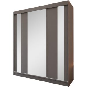 wohnli-moebel-suche-Kleiderschrank-mit-Spiegel-und-Schubladeneinsaetze-180x216-graphit Wohnli Möbelsuche - Kleiderschrank mit Spiegel und Schubladeneinsätze
