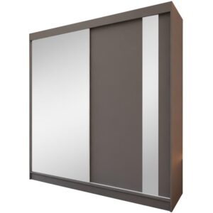 wohnli-moebel-suche-Kleiderschrank-mit-Spiegel-und-Schubladeneinsaetze-200x216-graphit Wohnli Möbelsuche - Kleiderschrank mit Spiegel und Schubladeneinsätze