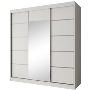 Wohnli Möbelsuche - Kleiderschrank mit Spiegel und vier Schubladen