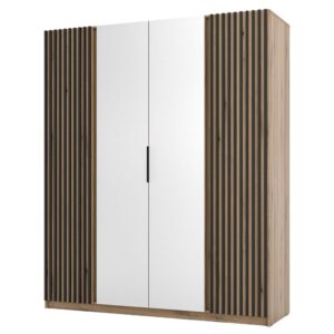 Wohnli Möbelsuche - Kleiderschrank mit seitlichen Lamellen