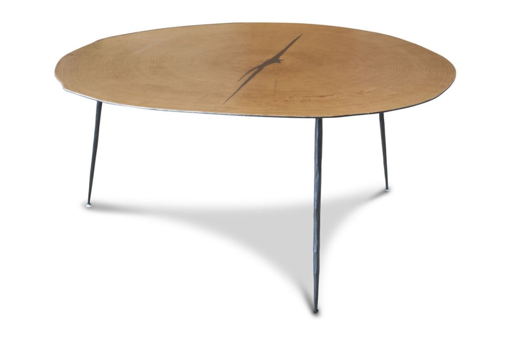 wohnli-moebel-suche-Kleiner-Couchtisch-aus-Metall-und-Holz-braun Wohnli Möbelsuche - Kleiner Couchtisch aus Metall und Holz