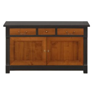 wohnli-moebel-suche-Kleines-Buffet-2-Tueren-3-Schubladen-aus-massivem-Kirschbaum-braun Wohnli Möbelsuche - Kleines Buffet 2 Türen 3 Schubladen aus massivem Kirschbaum