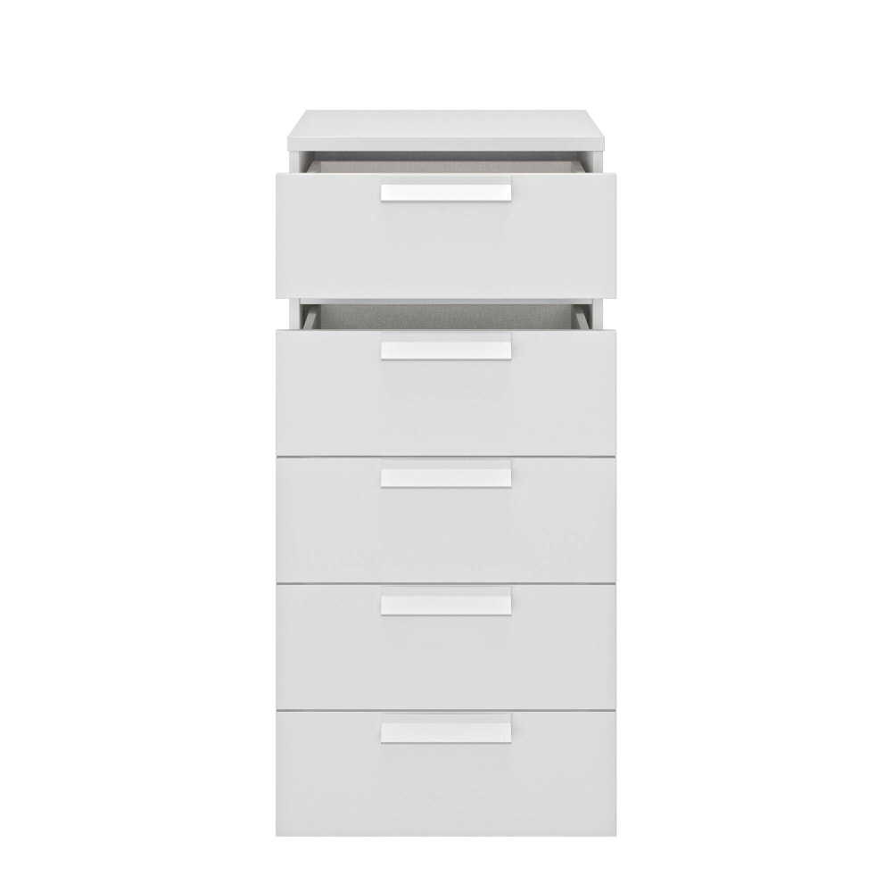 Wohnli Möbelsuche - Kommode 5 Schubladen Cyrus - Französische Herstellung - Weiß