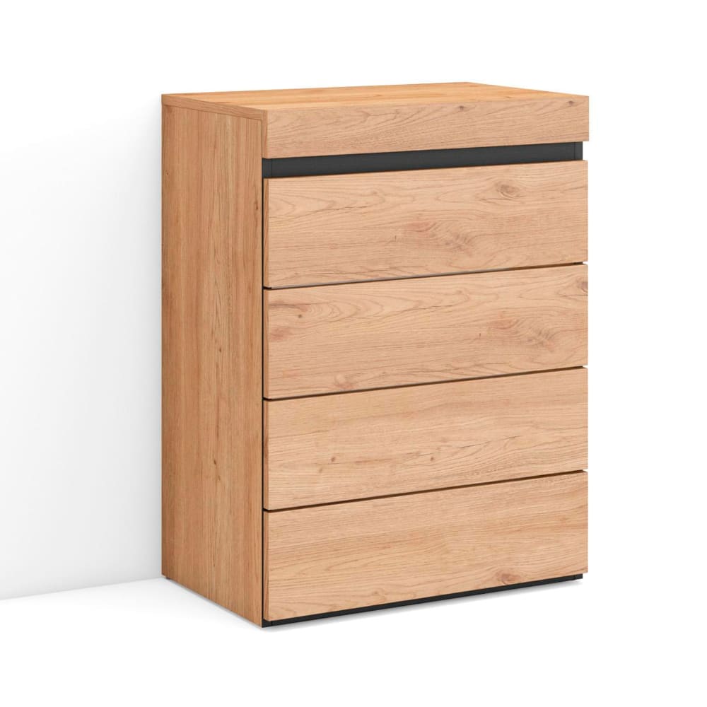 wohnli-moebel-suche-Kommode-Holzeffekt-57x35x75cm-Eiche Wohnli Möbelsuche - Kommode Holzeffekt 57x35x75cm Eiche