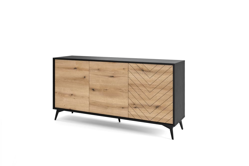 wohnli-moebel-suche-Kommode-Holzeffekt-Creme-und-Schwarz Wohnli Möbelsuche - Kommode Holzeffekt Creme und Schwarz