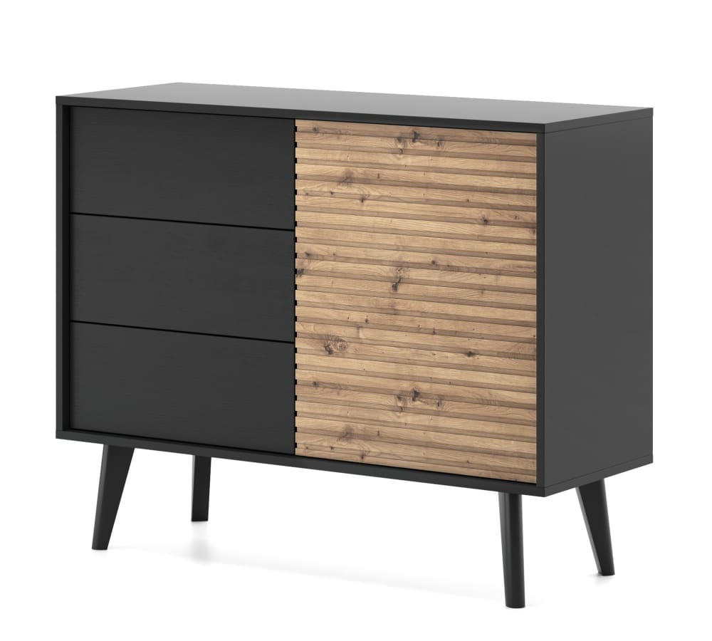 wohnli-moebel-suche-Kommode-Holzeffekt-Creme-und-Schwarz Wohnli Möbelsuche - Kommode Holzeffekt Creme und Schwarz