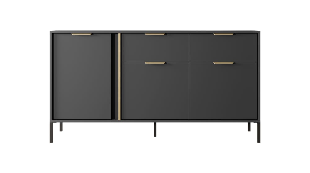 wohnli-moebel-suche-Kommode-Holzeffekt-Schwarz-und-Gold Wohnli Möbelsuche - Kommode Holzeffekt Schwarz und Gold