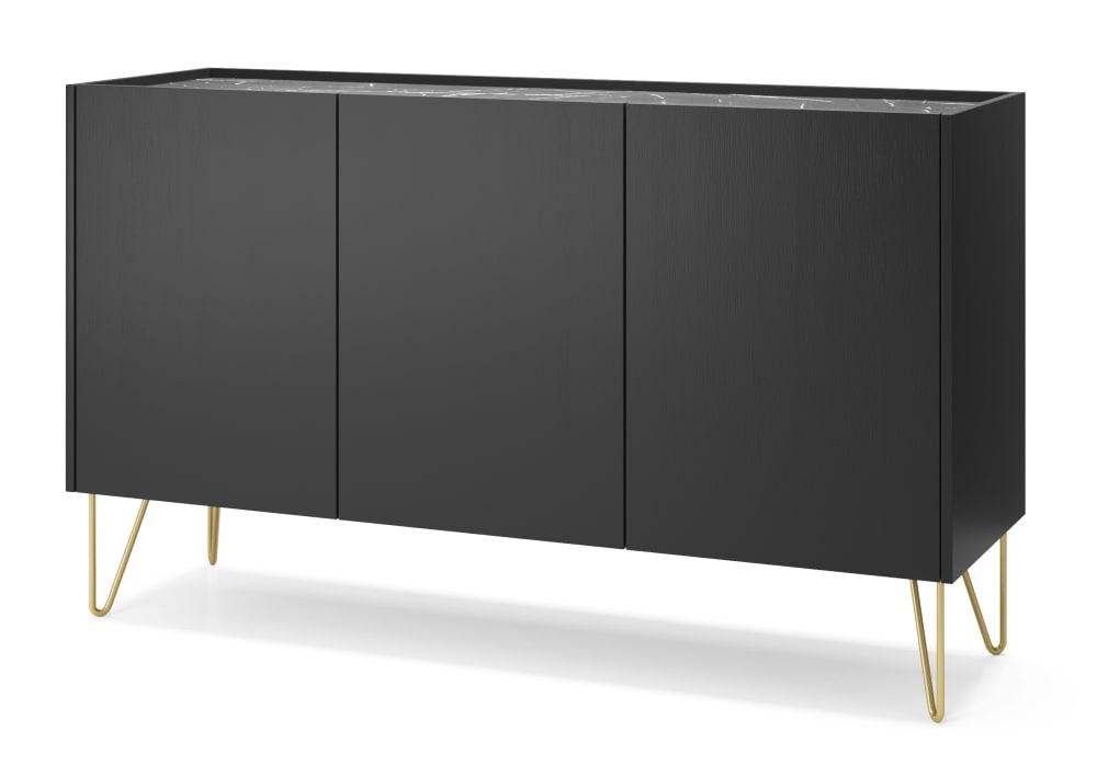 wohnli-moebel-suche-Kommode-Holzeffekt-Schwarz-und-Gold Wohnli Möbelsuche - Kommode Holzeffekt Schwarz und Gold