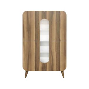 Wohnli Möbelsuche - Kommode Holzeffekt walnuss