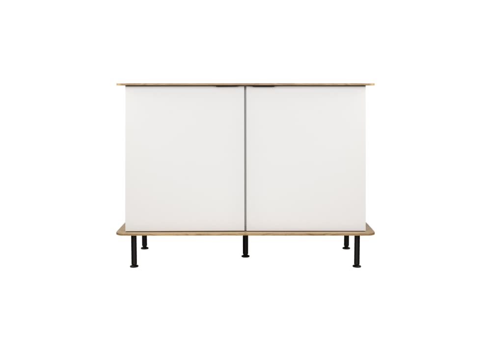 wohnli-moebel-suche-Kommode-aus-Faserplatte-mit-Eichentop-und-2-Tueren-beige-braun Wohnli Möbelsuche - Kommode aus Faserplatte mit Eichentop und 2 Türen