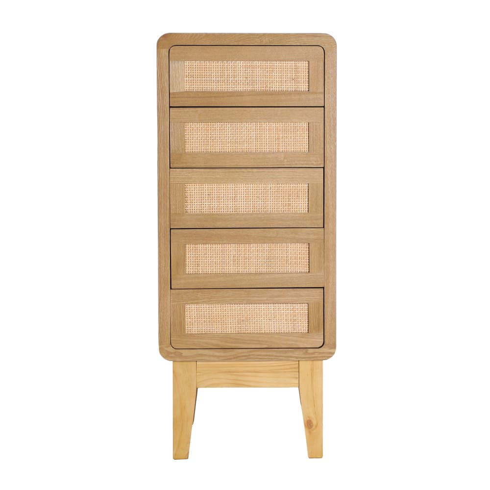 wohnli-moebel-suche-Kommode-aus-Tannenholz-in-hellbrauner-Farbe-40x41x101cm Wohnli Möbelsuche - Kommode aus Tannenholz in hellbrauner Farbe 40x41x101cm