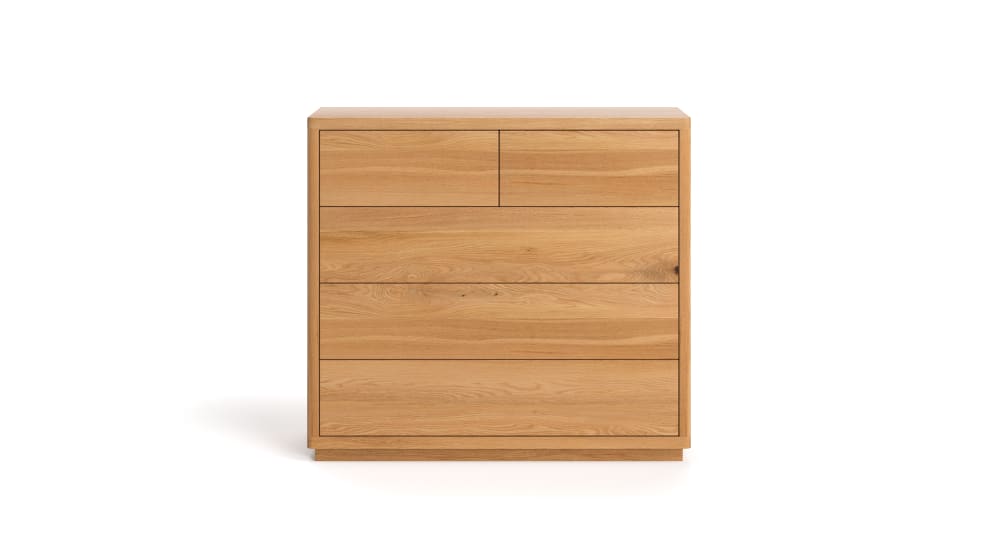 Wohnli Möbelsuche - Kommode aus massivem Eichenholz 140 cm