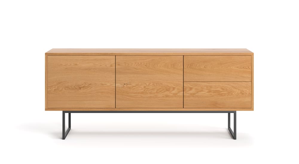 Wohnli Möbelsuche - Kommode aus massivem Eichenholz 160 cm