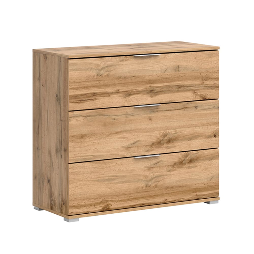 wohnli-moebel-suche-Kommode-mit-3-Schubladen-Holzoptik-95cm Wohnli Möbelsuche - Kommode mit 3 Schubladen
