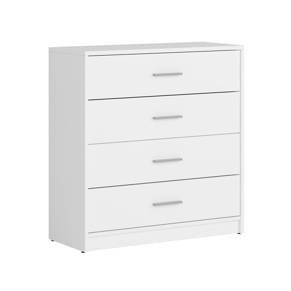 wohnli-moebel-suche-Kommode-mit-4-Schubladen-Weiss-80cm Wohnli Möbelsuche - Kommode mit 4 Schubladen