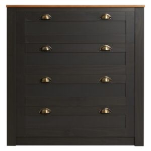 Wohnli Möbelsuche - Kommode mit 4 Schubladen aus Kiefer