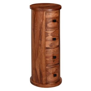 Wohnli Möbelsuche - Kommode mit 4 Schubladen aus Scheesham