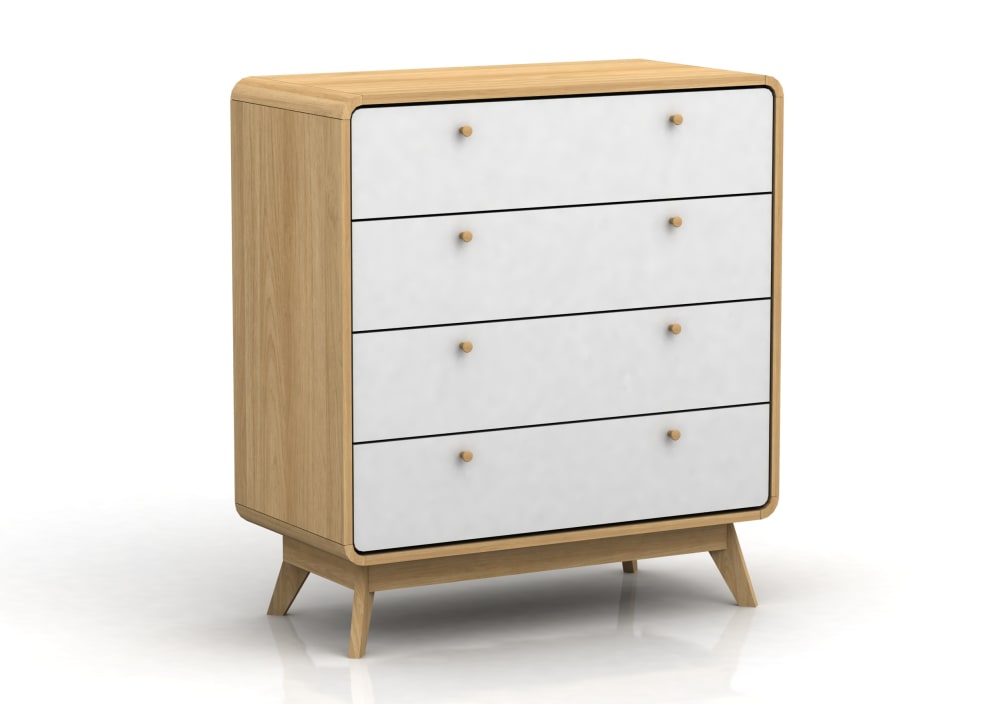 wohnli-moebel-suche-Kommode-mit-4-Schubladen-in-Eichenoptik-weiss Wohnli Möbelsuche - Kommode mit 4 Schubladen in Eichenoptik